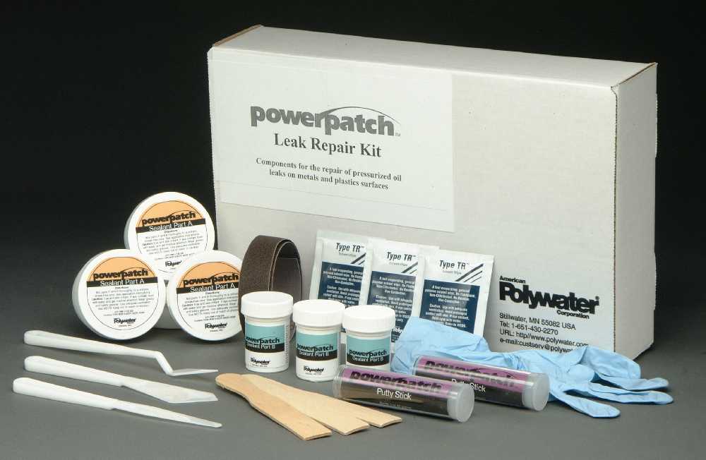 PowerPatch® Leak Repair System blocks oil seepage from Paper Insulated Lead Cables with a fast-curing chemical patch.